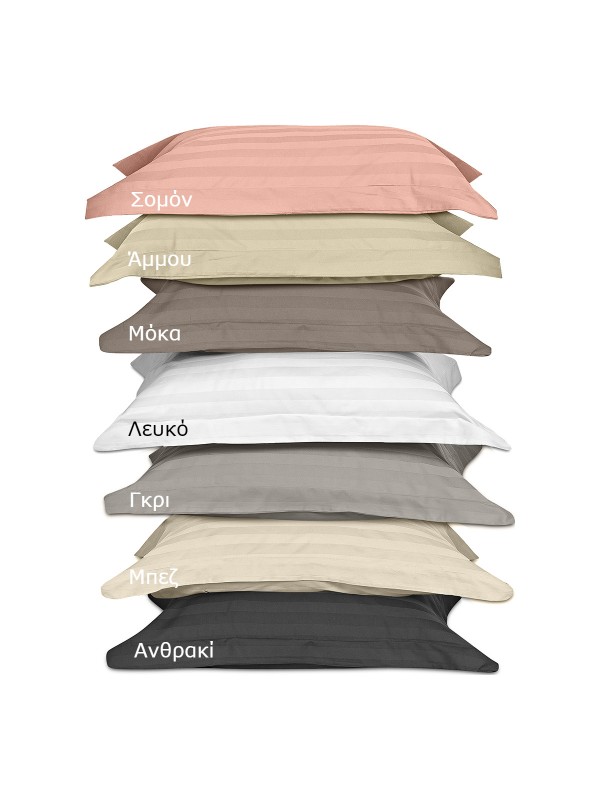 Bedspread Cotton Stripe Satin 300TC Art: 1530 Select Size and Color